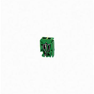 Plug (terminal) d.beige geel groen, VVE=100