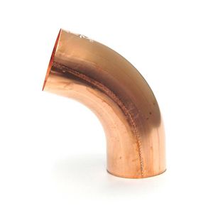 Koperen HWA bocht 60mm 72°