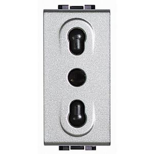Wandcontactdoos Light Tech 2P + a 10/16A 1 module