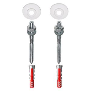 Set a 2st. Fonteinplugboutset M8x80mm verzinkt