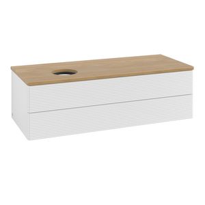 Wastafelonderkast Antao 1200x360x500mm G.White.L K22111GF