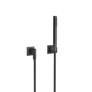 Douchegarni+rozetten FlowRed-Mat Zwart