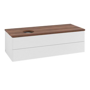 Wastafelonderkast Antao 1200x360x500mm G.White.L K22112GF