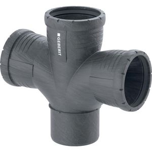 Silent-Pro stroom T-stuk 87,5° dubbel d=Ø110mm d1-d2=110