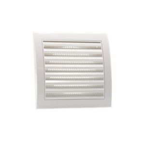 Ventilatierooster Ø100mm wit