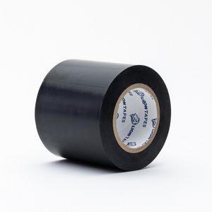 PROMO set 10 rollen a 10mtr. isolatietape PVC 50mm zwart