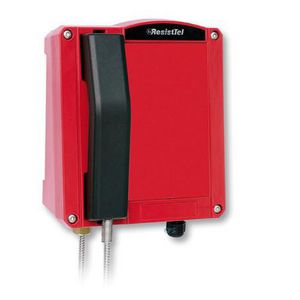 EX-TELEFOON RESISTEL ZB UL ROOD ZONDER KEYPAD