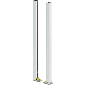verstelvoet-set 700 mm staal/verzinkt