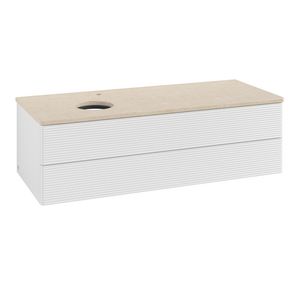 Wastafelonderkast Antao 1200x360x500mm G.White.L K22153GF