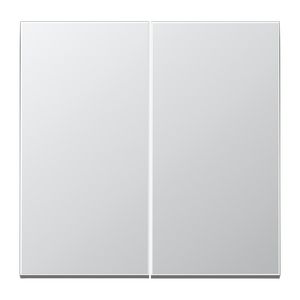 Wip LS-aluminium v.KNX F10 taster 2voudig