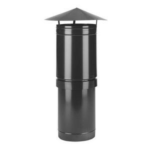 Dakdoorvoer ventilatie GLV 250 L=1160 zwart