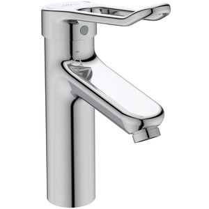 Ceraplus 2 wastafelmengkraan chroom met verh.beugelgreep 140mm