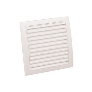 Ventilatierooster 190x190mm wit