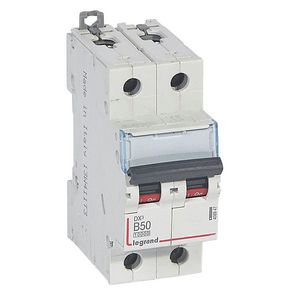 Installatieautomaat MCB DX³ 2-polig B-karakteristiek 50A 10000A