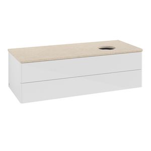 Wastafelonderkast Antao 1200x360x500mm G.White.L K23013GF