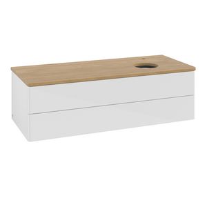 Wastafelonderkast Antao 1200x360x500mm G.White.L K23051GF