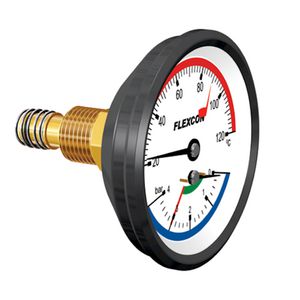 Thermomanometer Axiaal. Zd 183113