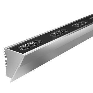 LED-Linear wandarmatuur 3000K 20W DALI elliptische Optiek
