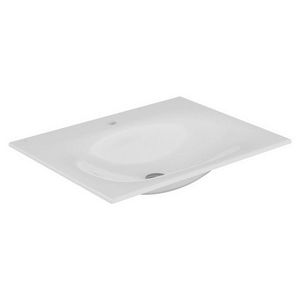 Keramische wastafel Ed. 11 v. tbv 1-gat-armatur+ 31140310701