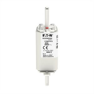 Zekering hoge snelheid 40A AC 660V 100kA 0 aR IEC VVE=5