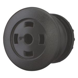 Paddestoeldrukknop zwart z. toetsplaat terugv 216730 VVE=5