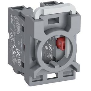 Hulpcontactblok contaktlichaam 2 nc met adapter