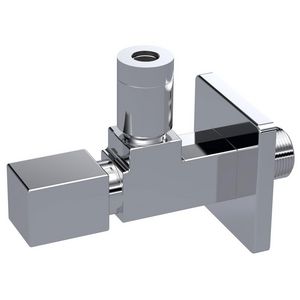 Hoekstopkraan Quadro 1/2"bt.x10mm knel chroom 0