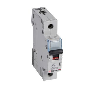 Installatieautomaat MCB TX3 1-polig C-karakteristiek 20A 6000A