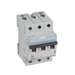 Installatieautomaat MCB TX3 3-polig D-karakteristiek 40A 6000A