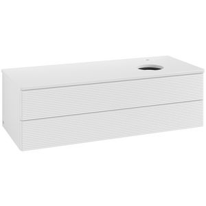 Wastafelonderkast Antao 1200x360x500mm G.White.L K23150GF