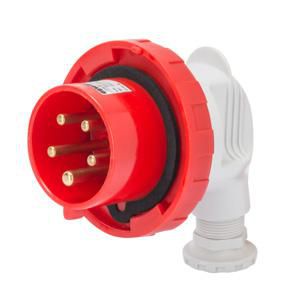 CEE CONTACTST. 2P+A 16A 380/415V 50/60HZ-ROOD-9H-STEK VVE=10