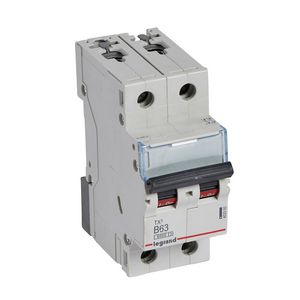 Installatieautomaat MCB TX3 2-polig B-karakteristiek 63A 6000A