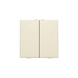 2-voudige drukknop Home Control cream