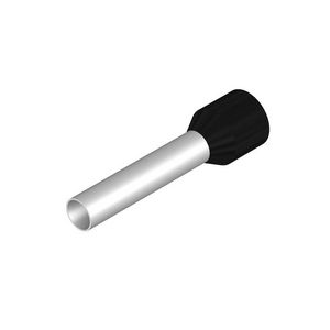 Adereindhuls 6mm2 Stripping l: 20mm zwart VVE=100