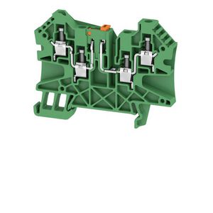 Scheidingsklem groen 4mm2 27 A 500 V, VVE=50