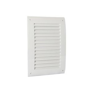 Ventilatierooster 250x170mm wit
