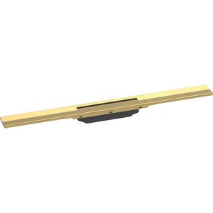 Douchegoot RainDrain Flex rechte 700 Polished Gold Optic
