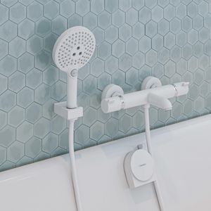 Afbouwdeel Exafill badafvoer en overloopgarnituur 58117700 mat wit