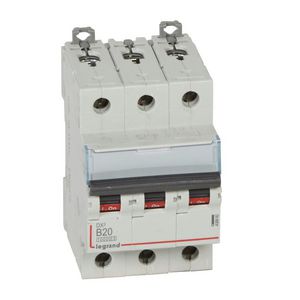 Installatieautomaat MCB DX³ 3-polig B-karakteristiek 20A 10000A