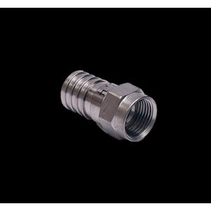 Connector F-male voor C12/HD9+/Tel100 krimp VVE=100