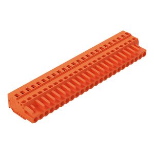1-draads FE steker 2,5 mm² oranje 231-324/102-000 VVE=10