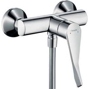 Focus Care 1-hendel opbouw douchemengkraan chroom