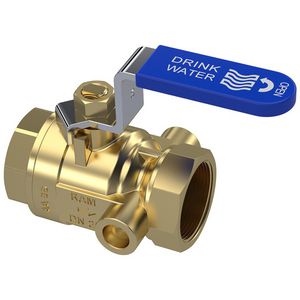 Kogelkraan S28 1"bn blind VVE=24