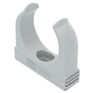 Quick-kabelbuisklem M40 polypr. li.grijs RAL 7035 VVE=50