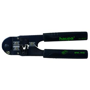 Perstang onafgeschermde modulstekker 4-polig