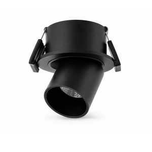 Inbouwspot richtbare semi Zwart 3.1W 350mA 2700K Piran COB