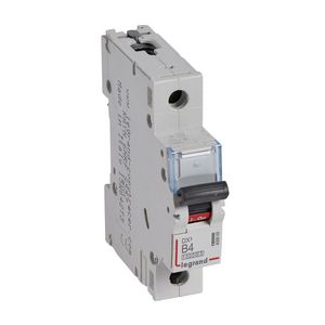 Installatieautomaat MCB DX³ 1-polig B-karakteristiek 4A 10000A