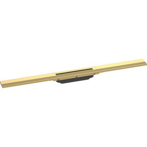 Douchegoot RainDrain Flex rechte 800 Polished Gold Optic