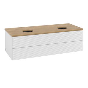 Wastafelonderkast Antao 1200x360x500mm G.White.L K24111GF