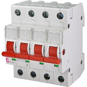 Hoofdschakelaar SV4100 100A 4 mod. 4-polig SV